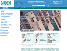 Tablet Screenshot of guden.com